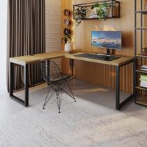 Mesa em L Presidente 190x160x75cm Yon