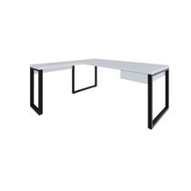 Mesa em L Presidente C/01 Gav. 190x160x75cm Yon