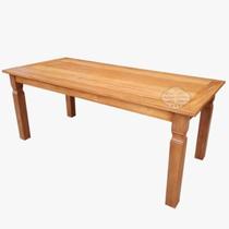 Mesa em madeira 140 x 80 em demolição Sudeste Rústico
