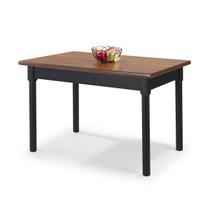 Mesa em Madeira Maciça Retangular 4 Lugares