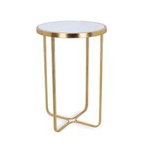 Mesa Em Metal Dourado 18945 61x40,5cm Mart