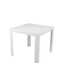 Mesa em Polipropileno com Tramas e Proteção UV Ibiza Bege/Fendi