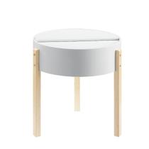 Mesa Ergode Bodfish Mesa redonda com armazenamento oculto