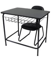 Mesa Escolar com cadeira de Escritório Linha Mesa Escolar - Design Office Móveis