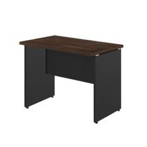 Mesa Escritório 1,20x0,60m - S/ Gavetas - WORKSTART - MARSALA / PRETO - 23470