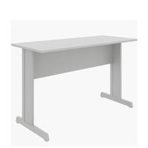 Mesa Escritório 1,20x0,60m - Sem Gavetas - JOB - CINZA/CINZA - 43099 Mesa Escritório 1,20x0,60m - Sem Gavetas - JOB - CINZA/CINZA - 43099