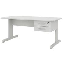 Mesa Escritório 1,500,60m c/ Gavetas CINZA/CINZA - 53082 Mesa Escritório 1,500,60m c/ Gavetas CINZA/CINZA - 53082
