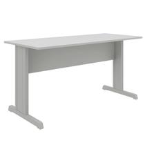 Mesa Escritório 1,500,60m Sem Gavetas JOB CINZA/CINZA 43098