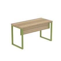 Mesa Escritório 1500x700x750mm M150/70pe40tub Noce Naturalle/Verde Miró