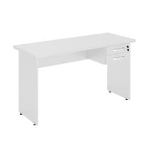 Mesa Escritório 2 Gav 120cm Linea 30 Branco