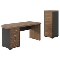 Mesa Escritorio 4 Gavetas 180X80 cm E Armario Arquivo 132X47 cm 4 Gavetas Artany Mesa Escritorio 4 Gavetas 180X80 cm E Armario Arquivo 132X47 cm 4 Gavetas Artany