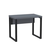 Mesa Escritório 900x600x750mm M900pe40tub Grafito/Preto
