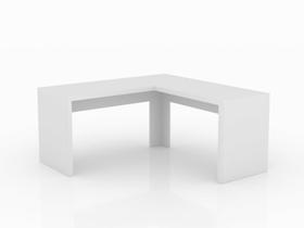 Mesa Escritório Angular ME4116 Branco - Tecnomobili Mesa Escritório Angular ME4116 Branco - Tecnomobili