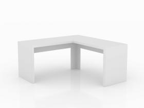 Mesa Escritório Angular ME4116 Branco - Tecnomobili Mesa Escritório Angular ME4116 Branco - Tecnomobili
