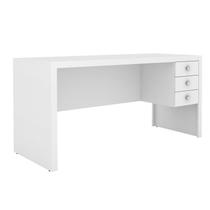 Mesa Escritório com 3 Gavetas ME4113 Branco - Tecno
