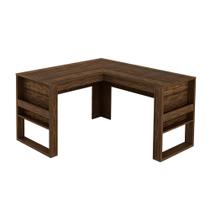 Mesa Escritório de Canto Multimóveis CR25042 Nogal