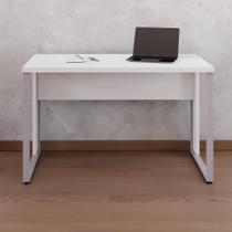Mesa Escritório Diretor 120cm Tampo com Pé Quadro Yescasa Cinza Mesa Escritório Diretor 120cm Tampo com Pé Quadro Yescasa Cinza