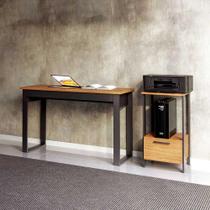 Mesa Escritório e Mesa de Apoio Industrial Dalla Costa MDF