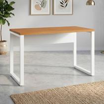 Mesa Escritório Escrivaninha 120cm x 60cm Pés em Metal Tampo 100% MDF Industrial Mesa Escritório Escrivaninha 120cm x 60cm Pés em Metal Tampo 100% MDF Industrial
