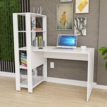Mesa Escritório Escrivaninha 1,20m com Prateleiras