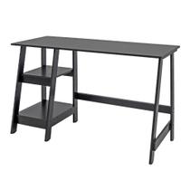 Mesa Escritório Escrivaninha Ditália MC-190 Preto