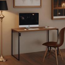 Mesa Escritório Estilo Industrial 90x50 Ideal para Home Office e Espaços Pequenos