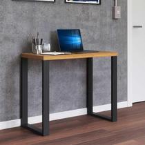 Mesa Escritório Industrial F11 Freijó com Preto Fosco Pradel Dalla Costa Mesa Escritório Industrial F11 Freijó com Preto Fosco Pradel Dalla Costa