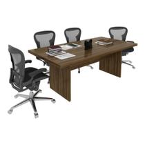 Mesa Escritório/Reunião Multimóveis CR25027 Nogal Mesa Escritório/Reunião Multimóveis CR25027 Nogal