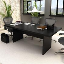 Mesa Escritório/Reunião Multimóveis Cr25027 Rústica/Preta Mesa Escritório/Reunião Multimóveis Cr25027 Rústica/Preta