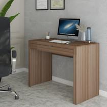 Mesa Escrivaninha 1 Gaveta Home Office Amêndoa - Panorama Móveis