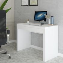 Mesa Escrivaninha 1 Gaveta Home Office Branco - Panorama Móveis Mesa Escrivaninha 1 Gaveta Home Office Branco - Panorama Móveis