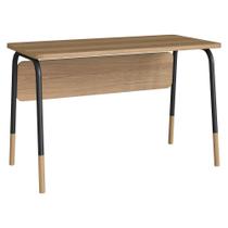 Mesa Escrivaninha 120 Cm 27989 Hanover Preto Artesano Hanover Preto
