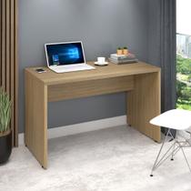 Mesa Escrivaninha 120cm Escritório Home Office Marrom Fresno Mesa Escrivaninha 120cm Escritório Home Office Marrom Fresno
