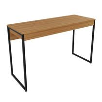 Mesa Escrivaninha 120x74x45 cm Amêndoa/Preto Tecnomobili