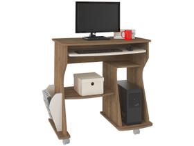 Mesa Escrivaninha 160 3 Nichos Pinho /Off White - Artely