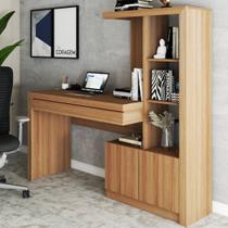 Mesa Escrivaninha 2 Portas 1 Gaveta para Computador Homework Amêndoa - Panorama Móveis Mesa Escrivaninha 2 Portas 1 Gaveta para Computador Homework Amêndoa - Panorama Móveis
