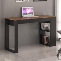 Mesa Escrivaninha 3015 1 Gaveta Montana/Preto - Quiditá Móveis Mesa Escrivaninha 3015 1 Gaveta Montana/Preto - Quiditá Móveis