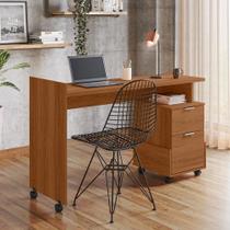 Mesa Escrivaninha Alessa M1 Lukaliam 2 Gavetas Office