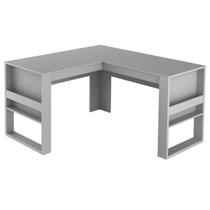 Mesa Escrivaninha Angular Para Escritorio ME4145 Branco Tecno Mobili Mesa Escrivaninha Angular Para Escritorio ME4145 Branco Tecno Mobili