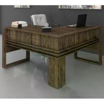 Mesa Escrivaninha Angular Para Escritorio Me4145 Nogal