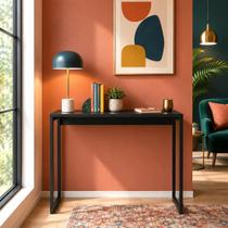 Mesa Escrivaninha Aparador Industrial Atlas 90x48 MDF/Aço MofferMóveis Mesa Escrivaninha Aparador Industrial Atlas 90x48 MDF/Aço MofferMóveis
