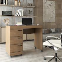 Mesa Escrivaninha Aspa 3 Gavetas Castanho - Panorama Móveis