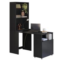 Mesa Escrivaninha Bancada de Estudos Para Quarto Salt Preto Z06 - Mpozenato