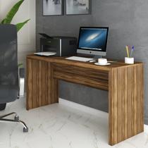 Mesa Escrivaninha Berlim 163 Cm Nogal - Panorama Móveis