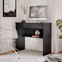 Mesa Escrivaninha Com 1 gav Office- Preto