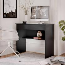 Mesa Escrivaninha Com 1 gav Office- Preto