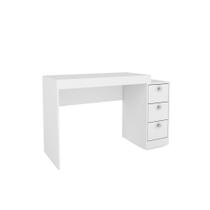 Mesa escrivaninha com 3 GV ME402 - DJD - Branco