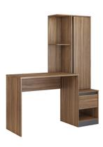Mesa Escrivaninha Com Armário / Estante Lateral Quarto Escritório Estudo Trabalho Notebook Morada 29800 Mesa Escrivaninha Com Armário / Estante Lateral Quarto Escritório Estudo Trabalho Notebook Morada 29800