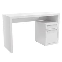 Mesa Escrivaninha Com Gaveteiro Urban 120 Cm S970 Kappesberg Branco Mesa Escrivaninha Com Gaveteiro Urban 120 Cm S970 Kappesberg Branco