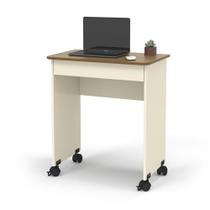Mesa Escrivaninha Compact Not 0,70 Off White/Freijó Mesa Escrivaninha Compact Not 0,70 Off White/Freijó